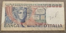 50000 LIRE VOLTO DI DONNA 11/04/1980 BB