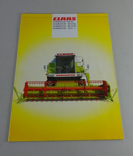 Broschura claas mietitrebbia - claas,