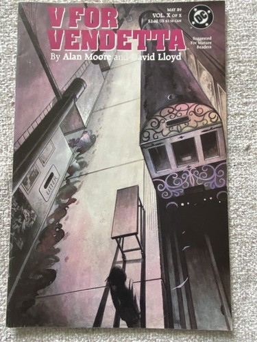 For vendetta dc - #10, comics