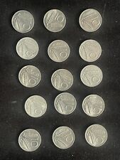 Lotto A: 15 Monete Da 10 Lire
