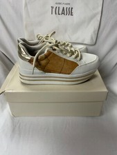 Sneakers da donna, 1° Calsse Alviero Martini colore bianco/beige, tg. 35 IT