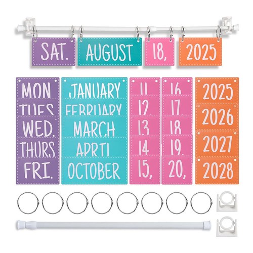 Set bacheche con calendario - di,
