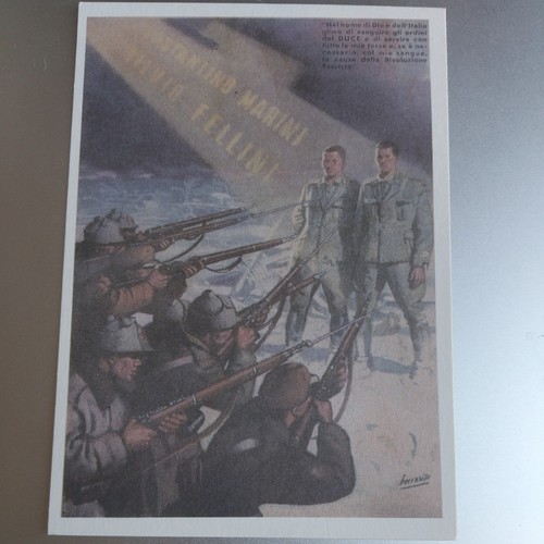 Cartolina militare boccasile - cartolina,