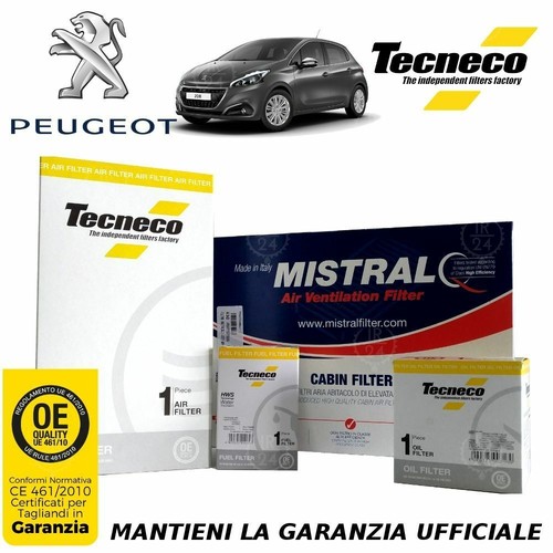 Kit tagliando filtri - 4, per