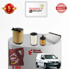 KIT TAGLIANDO 4 FILTRI E OLIO VW CADDY III 2.0 SDI 51KW 70CV DAL 2004 -> 2010