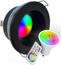 Faretto Nero Led Da Incasso