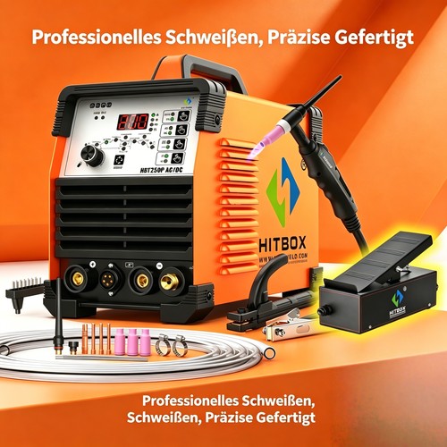 Saldatrice puls tig - ac/dc, hf