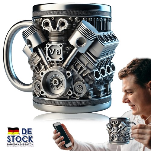 Tazza motore v8 - tazza,