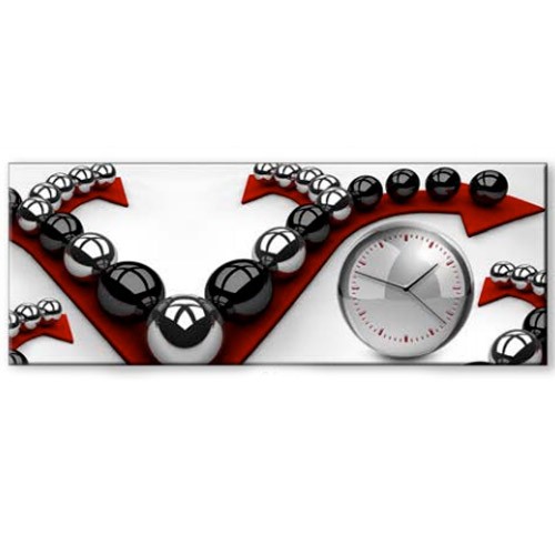 Orologio parete clock - orologio, art