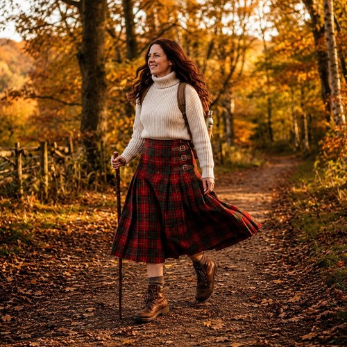 Gonna donna kilt tartan