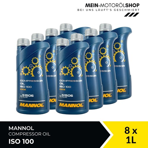 Mannol compressor oil iso 100 - iso,