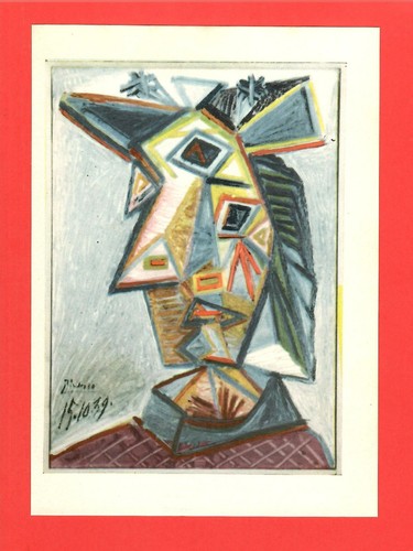 Testa donna pablo picasso - testa,