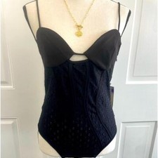 Body stile corsetto pizzo Zara