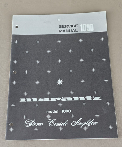 Manuale servizio marantz - manuale, di