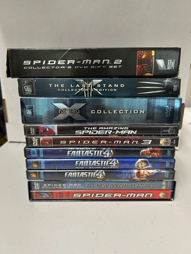 Different marvel dvd - different, sets