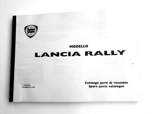 Catalogo ricambi per lancia - catalogo,