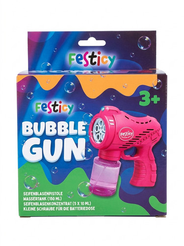 Pistola spara bolle sapone - di,