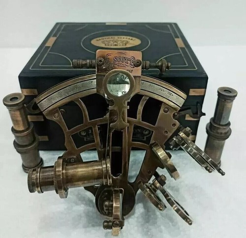 Astrolabio sestante ottone - sestante,
