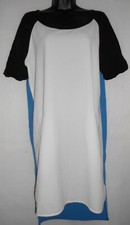 NUOVO C'N'C Costume Abito Nazionale Bianco/Nero/Blu IT42 UK10 PREZZO AL PUBBLICO £229