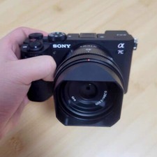 Paraluce quadrato adatto per Sony FE 40 mm FE 50 mm F2,5 G SEL40F25G SEL50F25G A7C