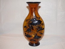 Antico vaso carpa koi anatra
