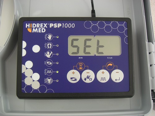 Dispositivo ionoforesi hidrex - ionoforesi,