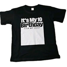 10th Birthday Signature Shirt