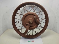 CERCHIO RUOTA POSTERIORE  17 POLLICI MOTOCARRO EPOCA GUZZI GILERA BIANCHI ECC...