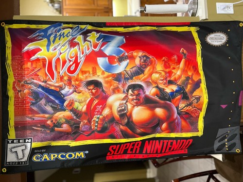 Final fight nintendo snes - fight,