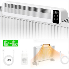 Radiatore 2in1 Ventilatore Amplificatore Radiatore con 3 Ventole Risparmio Energetico