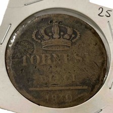 10 TORNESI  1840 - FERDINANDO II° -  NAPOLI - (1830-1859) - 101