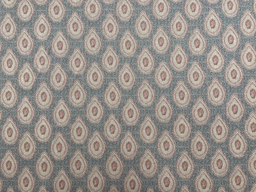 Tenda khadu tessuto lino blu - tenda,