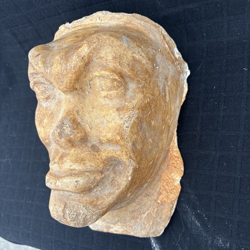 Antica maschera gesso - maschera,