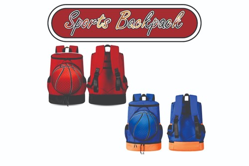 Zaino sportivo basket calcio - basket,,