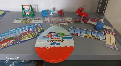 Serie kinder completa puffi - serie,