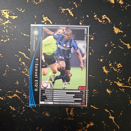 Panini wccf 2009 inter - panini,
