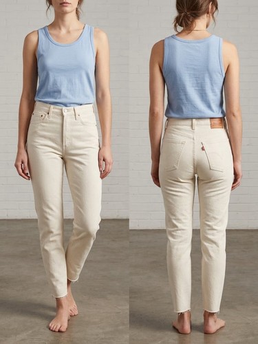 Jeans nuovi con etichette