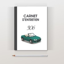 Carnet d'entretien Peugeot 306