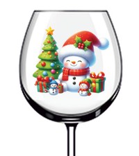 12x Pupazzo di Neve Natale