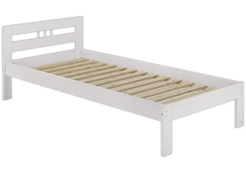 Solido elegante letto - , bianco