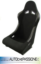 Sedile fisso nero tipo rally