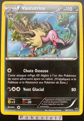 Carte pokemon vaututrice - carte,