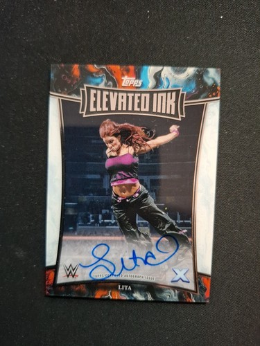 2025 topps exalted wwe lita - 2025,