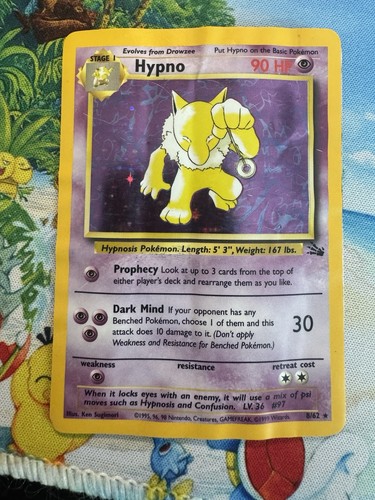 Hypno fossil holo rare - fossil,