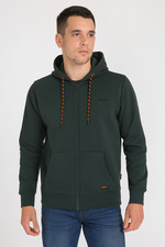 FELPA UOMO ZIP CAPPUCCIO