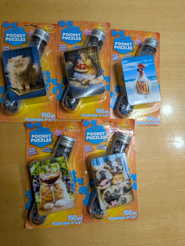 Lotto puzzle tascabili - 5,