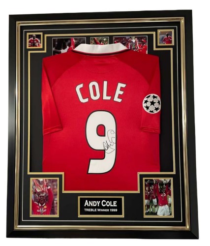 Maglia firmata andy cole - firmata,
