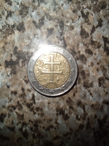 Moneta euro slovenia anno - moneta,