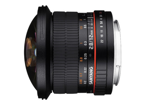 12mm as ncs fisheye - f2.8, ed