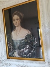 Antico Dipinto Ritratto XIX secolo